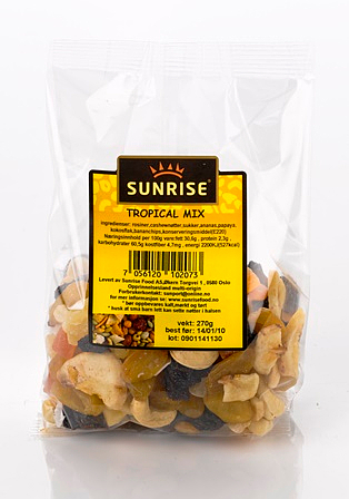 Tropical mix sunrise    300g