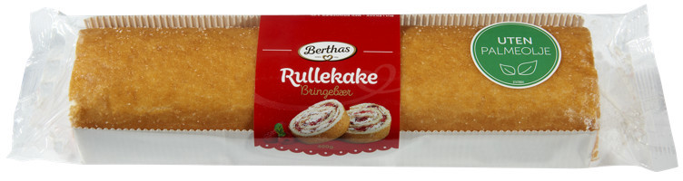 Rullekake bringebær 400g