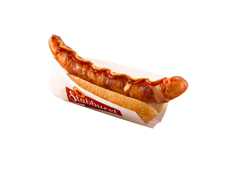 3xl grov ostepølse 40x180g