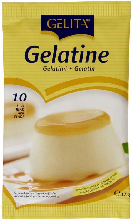 Gelita gelatineplater 17g