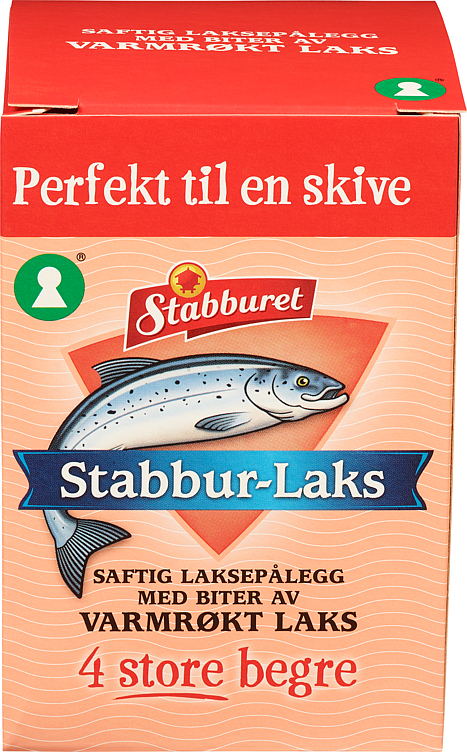 Stabbur-laks 4x40g