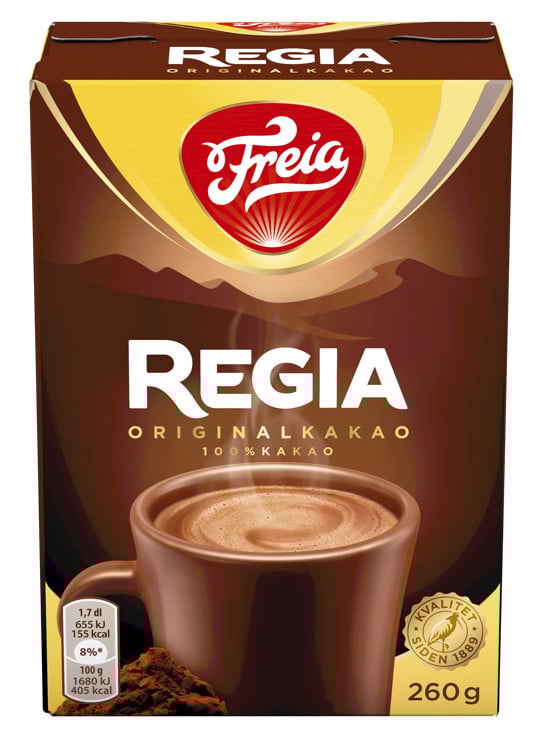 Regia original kakao 260g