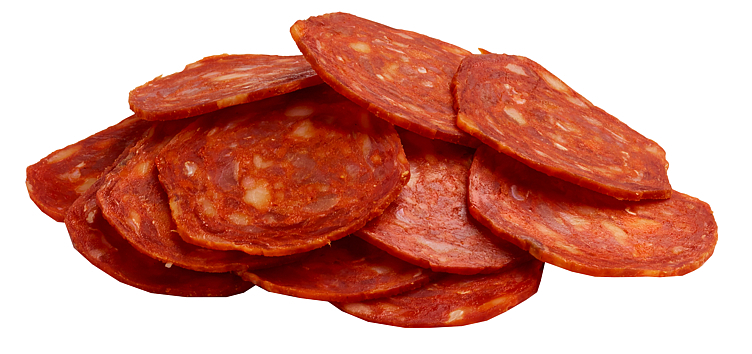 Pepperoni/chorizo skivet  500g