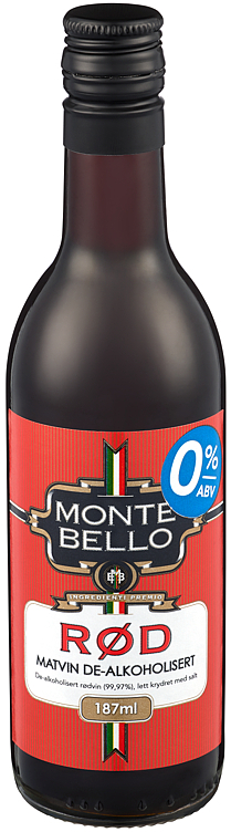 Matvin 0% rød 187ml