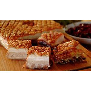 Ribbe i bit stekt i alu frosset 5kg