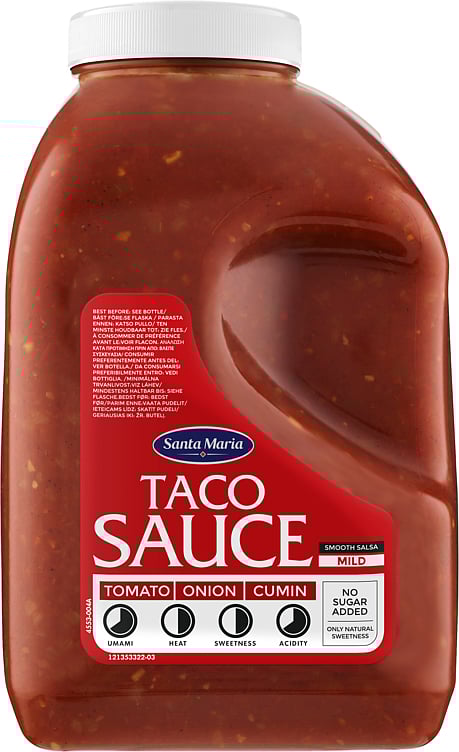Taco sauce mild   3,7kg