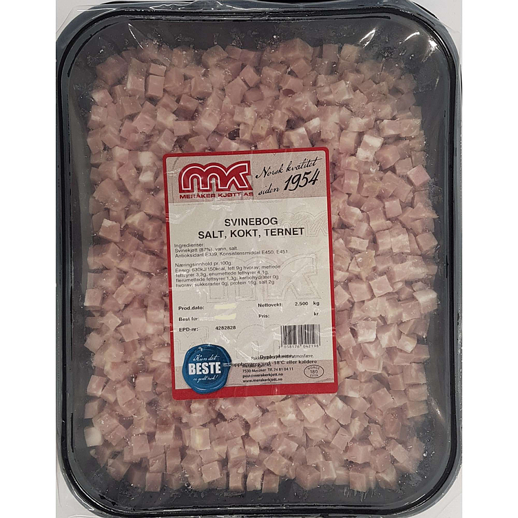 Svinebog salt kokt/tern 2,5kg