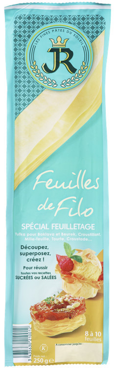 Filo pastry    250g