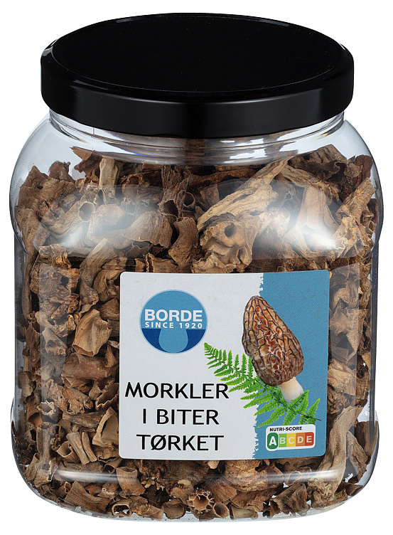 Morkel stilker i biter tørket 150g