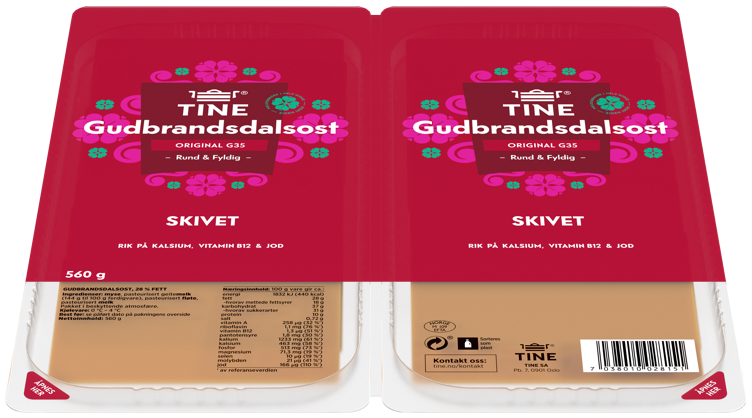 Gudbr.dalsost g35 hot.br   560g