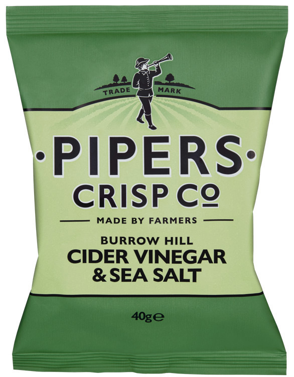 Pipers cider vinegar & sea salt 40g