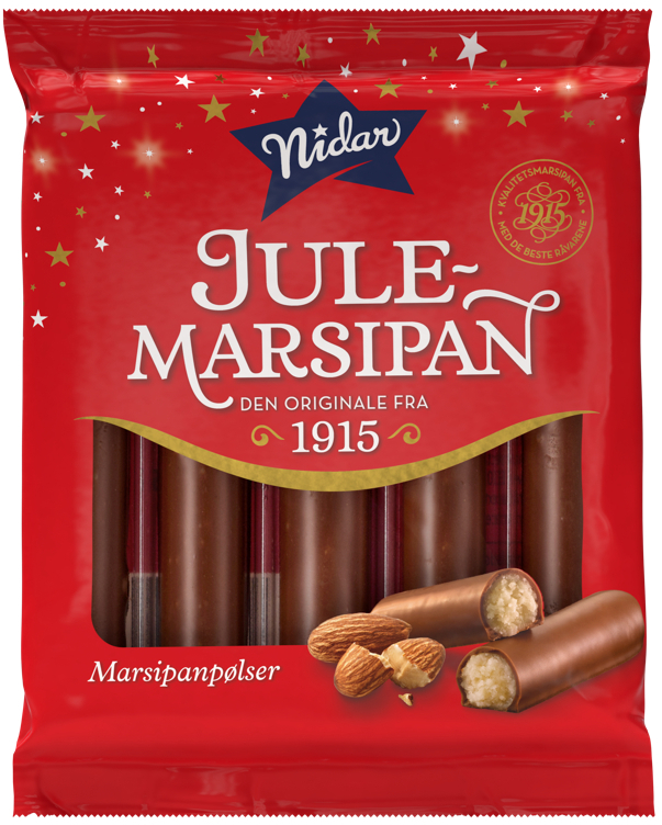 Marsipanpølse 5pk    110g
