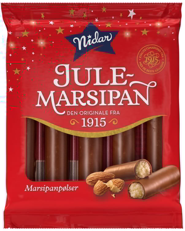 Marsipanpølse 5pk    110g
