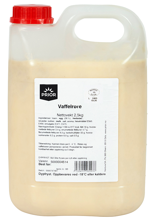 Prior waffle mix        2,5kg