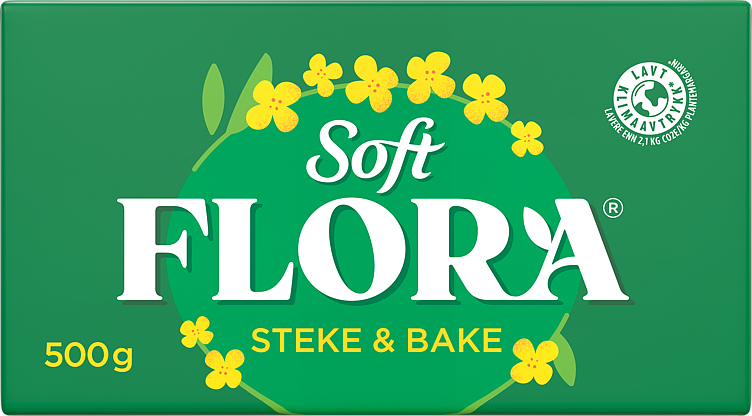 Soft flora steke & bake   500g