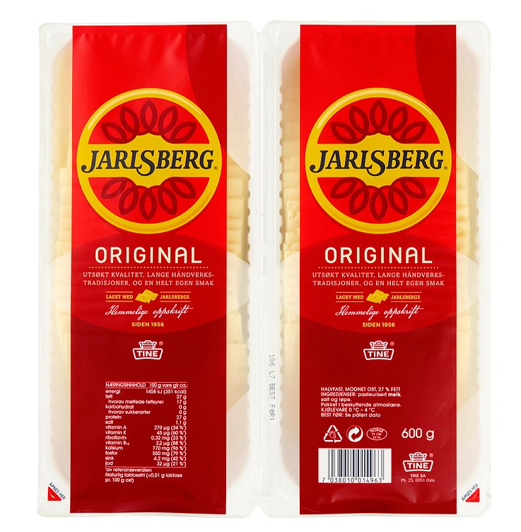 Jarlsberg hotellbrett 40x15g
