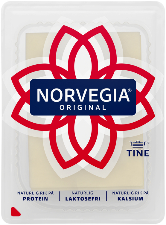 Norvegia 27% i skiver 150g