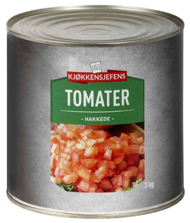 Tomat hakkede ks 2,55kg