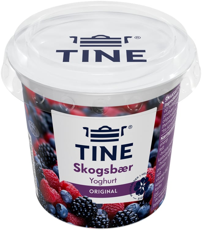 Yoghurt alltid skogsbær 180g