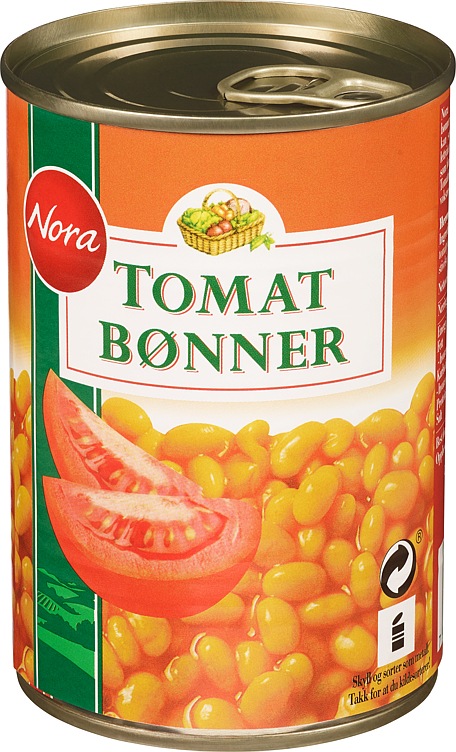 Tomatbønner 24bx        425g