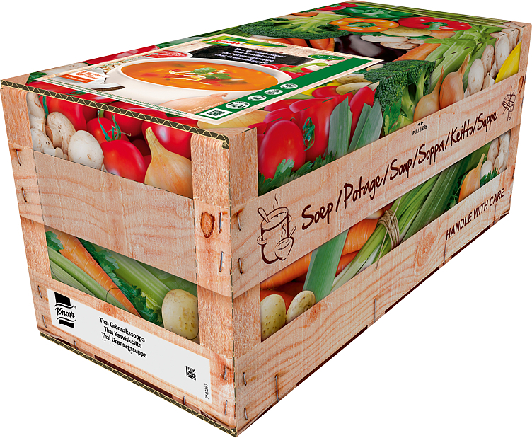 Thai vegetable soup100% 4x2,5l