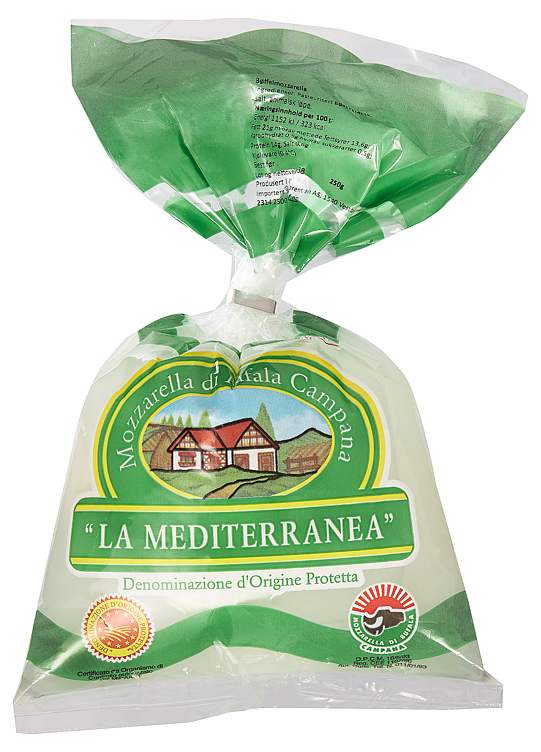 Mozzarella di bufala fersk dop 250g