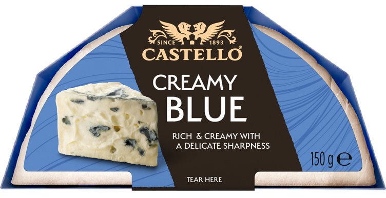 Blå castello 150g