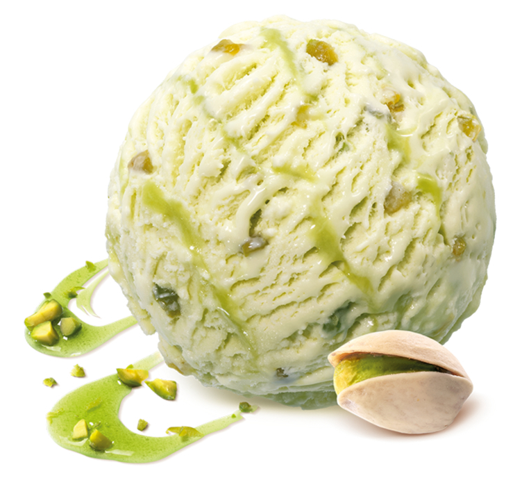 Icecream møvenp. pistachio 2,4l
