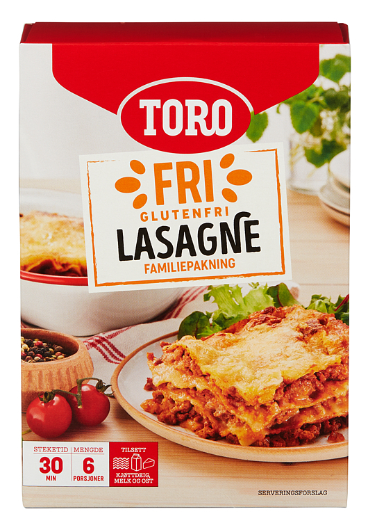 Lasagne glutenfri 300g