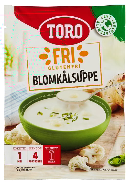 Blomkålsuppe pulver glutenfr.