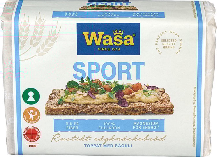 Wasa sport knekkebrød   275g