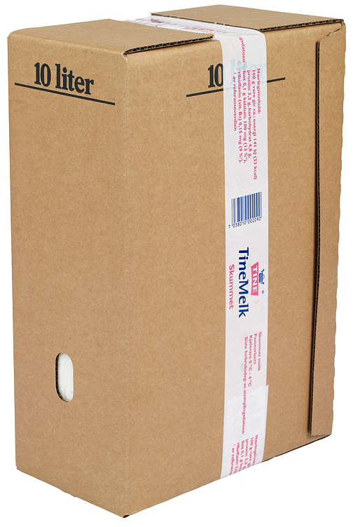 Skummetmelk bib slim 10l