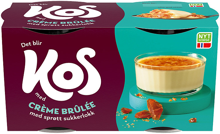 Kos creme brulee 2x133g