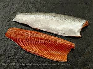 Ørretfilet m/skinn c-trim   kg