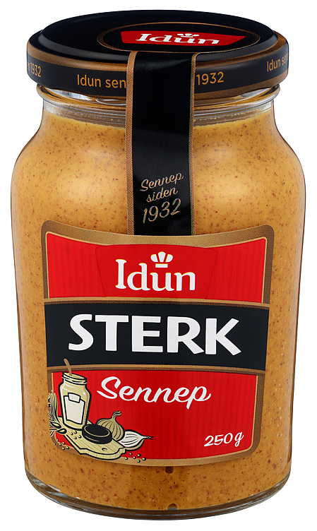 Mustard strong idun   250g
