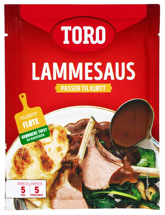 Lammesaus m/urter&rødvin pulver 42g