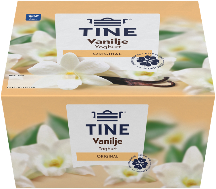 Yoghurt alltid vanilje       4x150g