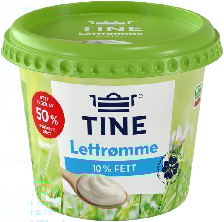 Ekstra lettrømme                300g