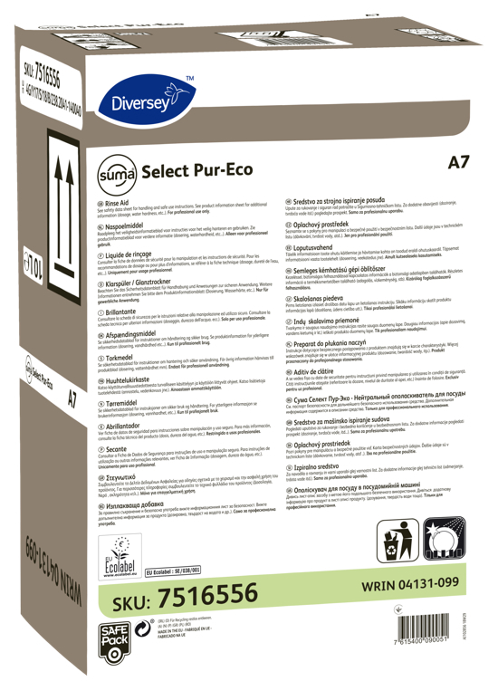 Suma select pur- eco a7 10l