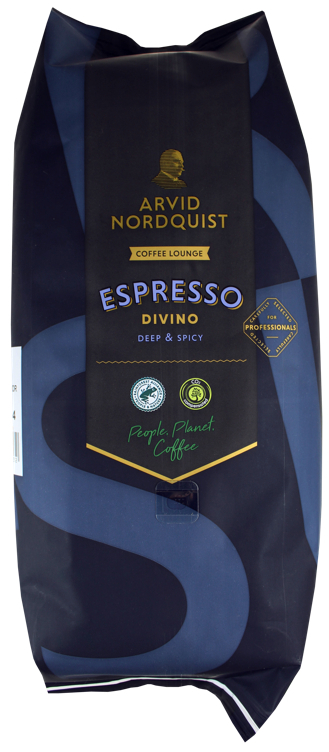 Kaffe divino espresso hele bønner   1kg