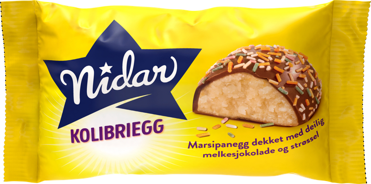 Hummingbird chocolate egg flowpk 58g