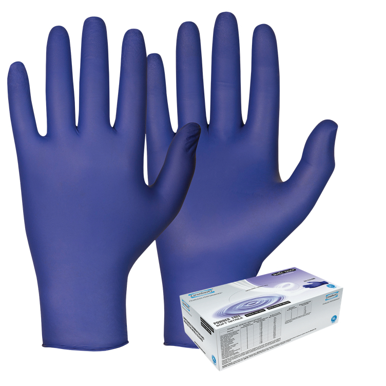 Engangshanske nitril indigo blå xl 300stk