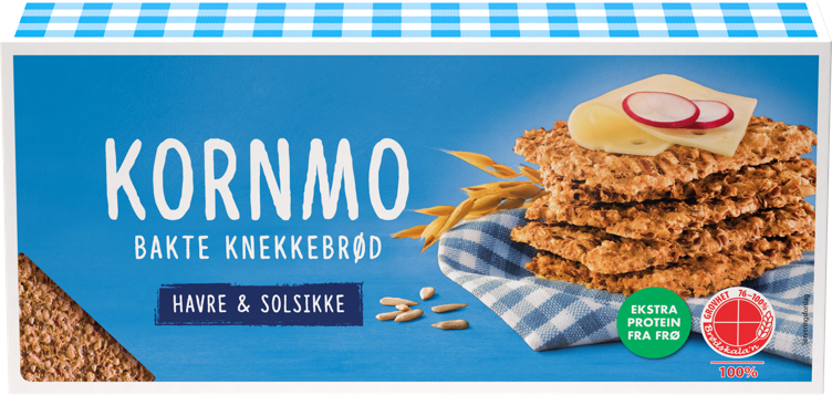 Knekkebrød havre & solsikke   200g