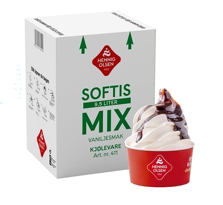 Softis-mix fersk   9,5l