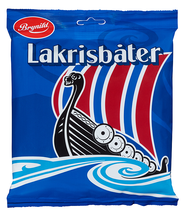 Lakrisbåter trav.bag  t  425g