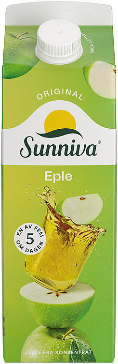 Sunniva orig. apple  juice 1/2l