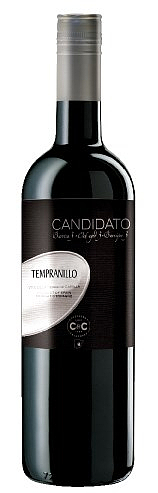 Candidato tempranillo 3 months  13%  75cl