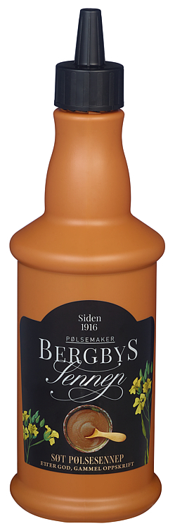 Sennep pølsemaker bergbys   510g