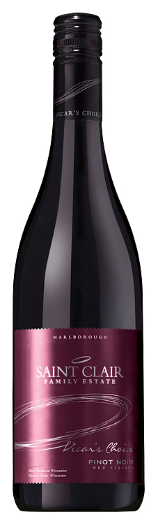 Saint clair vicars choice pinot noir 13,5% 75cl