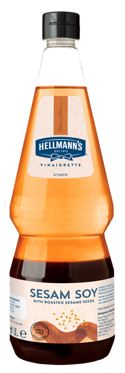 Hellmanns sesam soy vinaigrette salatdressing 1,2kg